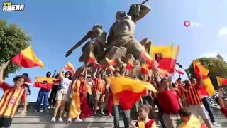 Afrika'da Galatasaray'ın şampiyonluğu kutlandı