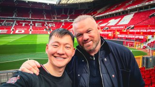 Footie fanatic cycled 8,699 miles from Mongolia to Manchester to meet Wayne Rooney