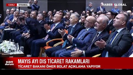 Bakan Bolat: Mayısta en yüksek ihracat rakamına ulaştık