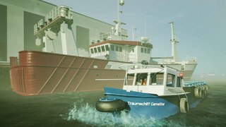 Mit Traumschiff GameStar verlassen wir in Ships at Sea den Hafen