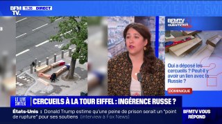 Cercueils à la Tour Eiffel: peut-il y avoir un lien avec la Russie? BFMTV répond à vos questions