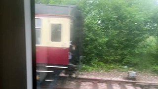 The Brittania steam locomotive