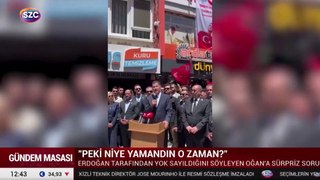 Erdoğan tarafından yok sayıldığını söyleyen Sinan Oğan'a sürpriz soru