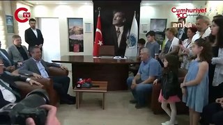 Özgür Özel, Erdoğan'ın kalesini ziyaret etti... 