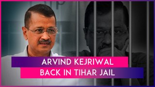 Arvind Kejriwal Back In Jail: Delhi CM Touches Parents’ Feet Before Leaving For Tihar Jail