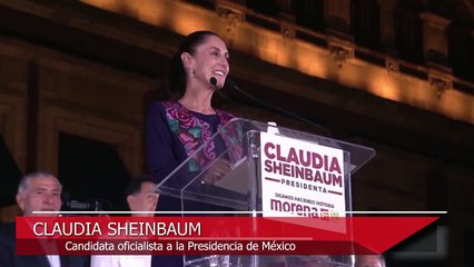 Sheinbaum se impone en las elecciones en México y dice que será la primera presidenta