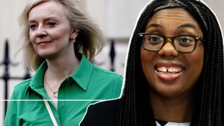 Liz Truss’s ‘far-right’ podcast appearance is ‘trivial’, says Kemi Badenoch in BBC interview clash