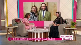 Dave Myers’ widow gives first TV interview since Hairy Bikers star’s death: ‘He is everywhere’