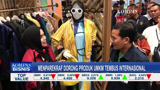 Menteri PAREKRAF, Sandiaga Uno Targetkan Lebih Banyak UMKM 'Go International' di 2024!