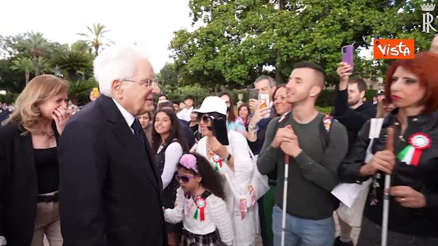Posso stringerLe la mano?, Mattarella apre i giardini del Quirinale per il 2 giugno