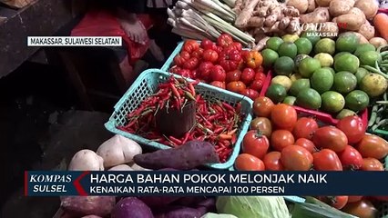 Скачать видео: Harga Bahan Pokok Melonjak Naik di pasar Tradisional Toddopuli Kota Makassar