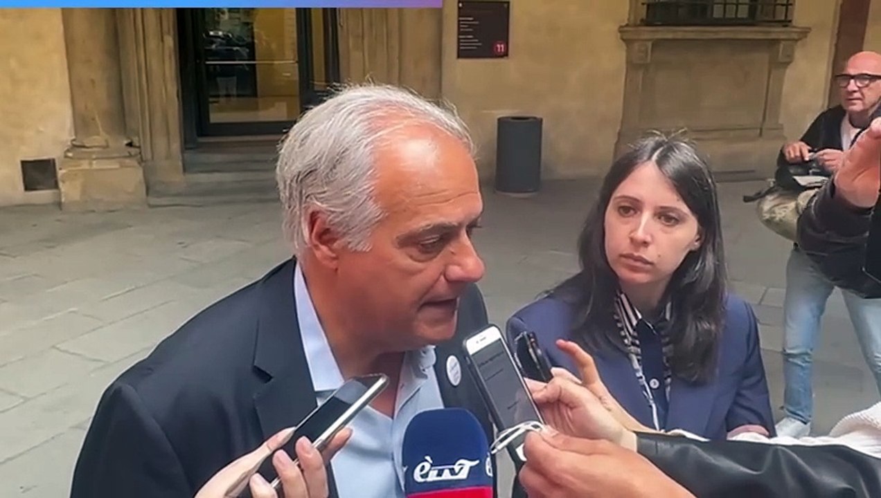 Roberto Salis a Bologna per la candidatura della figlia Ilaria alle Europee