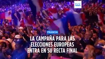 Los candidatos franceses a la Eurocámara se esfuerzan por captar el voto de jóvenes e indecisos