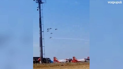 Fallece un piloto español en una exhibición aérea en Portugal