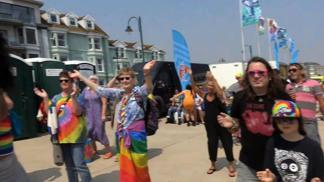 Penzance Cornwall Gay LGBTQIA+ Pride F Lton John  Elton John Impersonator Part 5