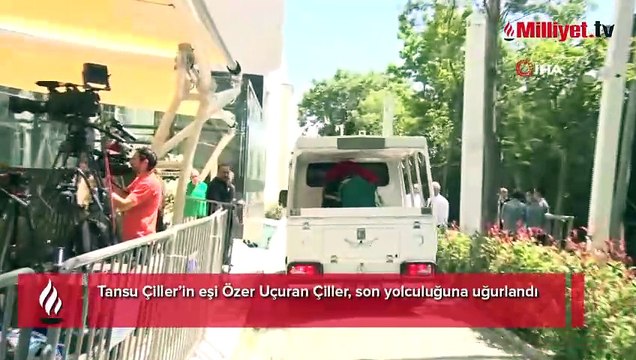 Tansu Çiller’in eşi Özer Uçuran Çiller, son yolculuğuna uğurlandı