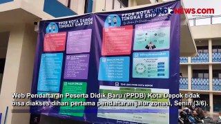 Hari Pertama Pendaftaran, Wali Murid Keluhkan Situs PPDB Kota Depok Error