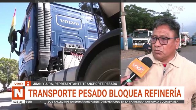 Juan Yucra informa que bloquean ingreso a refinería para exigir demandas