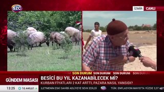 Kurban fiyatları 2 kat arttı, pazara nasıl yansıdı? SÖZCÜ TV kurban pazarında