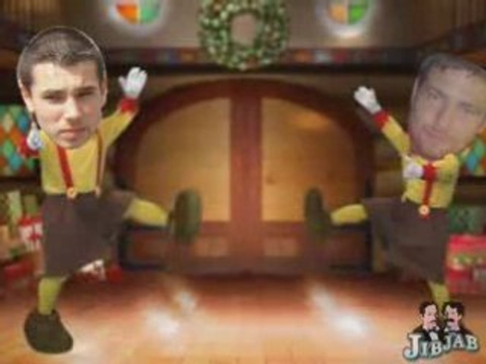 La team GS chez le papa noel