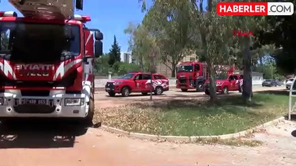 Akdeniz Üniversitesi Teknokent AR-GE 1 Binasında Yangın Çıktı