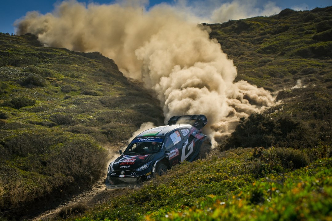 Elfyn Evans finishes fourth at Rally Italia Sardegna