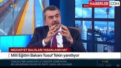 Mezuniyet baloları yasaklandı mı? Bakan Tekin tartışmalara noktayı koydu