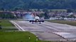 Suisse: Regardez les images de ce Boeing 767 de United Airlines qui rate son atterrissage à l’aéroport de Zurich - L’avion rebondit sur la piste à plusieurs reprises avant de redécoller - VIDEO