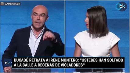 Скачать видео: Buxadé retrata a Irene Montero: 