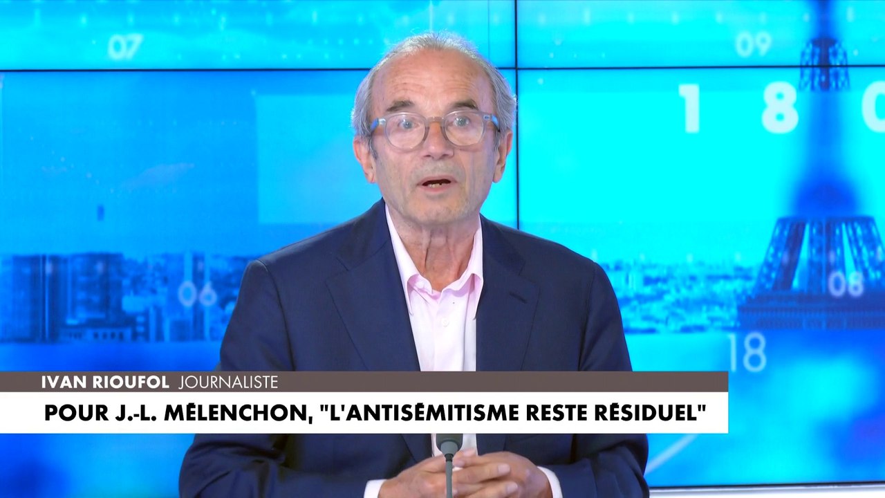 Ivan Rioufol : «Il y a un antisémitisme résiduel si nous parlons de l'antisémitisme chrétien. Aujourd'hui il y a un nouvel antisémitisme islamique»