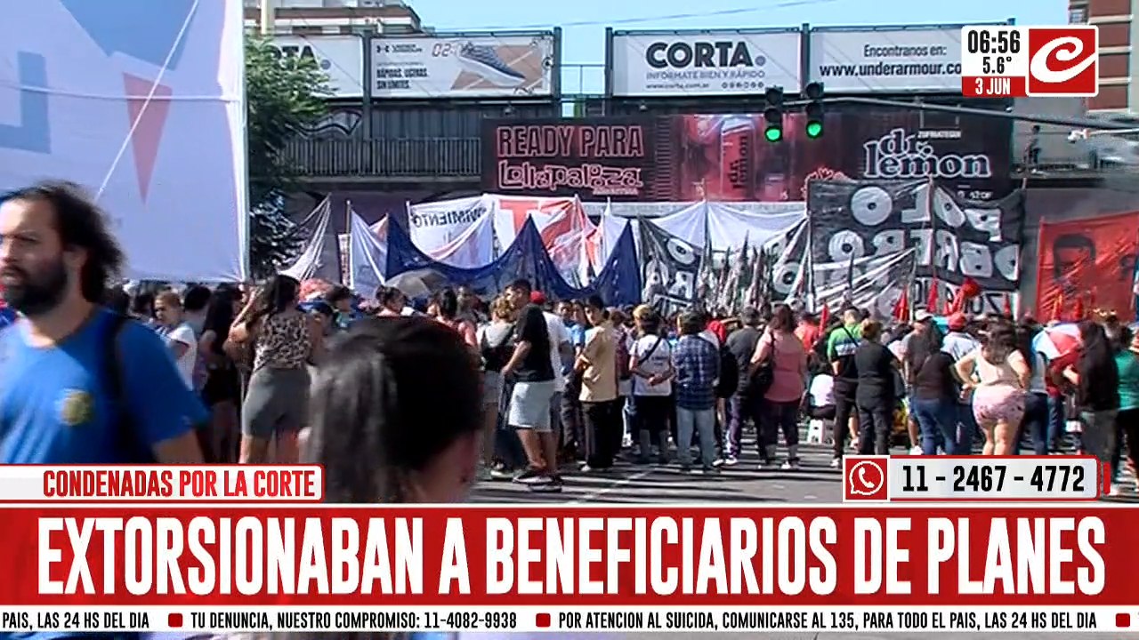 Fueron condenadas por extorsionar a beneficiarios de plane sociales