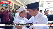 Jokowi Takziah ke Rumah Duka Istri Habib Luthfi