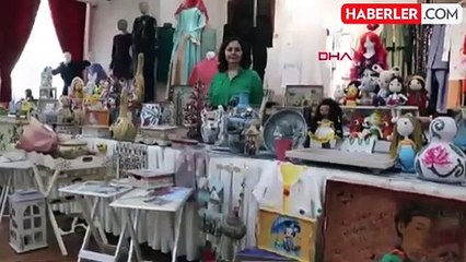 Burdur'da Giyim ve El Sanatları Sergisi Açıldı