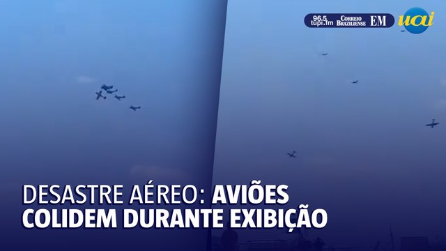 Piloto perde a vida em colisão aérea durante show em Portugal