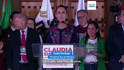 Mexique : Claudia Sheinbaum devient la première femme présidente du pays