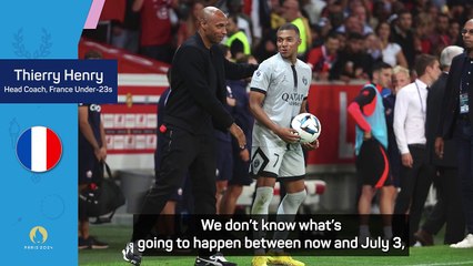 Henry confirms Mbappé isn't allowed to play at 2024 Olympics