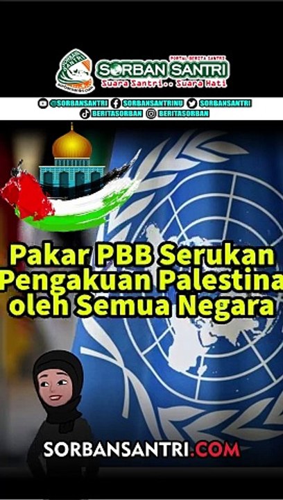 Pakar PBB Serukan Pengakuan Palestina oleh Semua Negara
