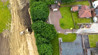 Fears as gardens and driveways collapse near 300-home new build estate