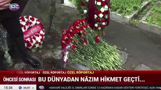 Nazım Hikmet'in ölüm yıl dönümünde SÖZCÜ TV Moskova'da
