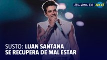 Luan Santana recebe alta depois de passar mal em Minas Gerais