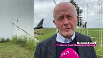 Des dégradations après le passage des supporters à l'aéroport