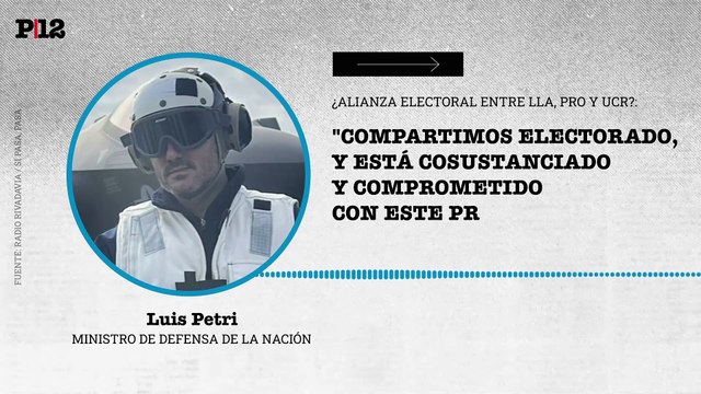 Petri entiende que es natural que LLA, PRO y UCR conformen un frente electoral para las elecciones 2025