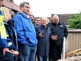 Olaf Scholz besucht Hochwassergebiet in Bayern