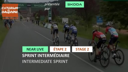 Intermediate Sprint - Stage 2 - Critérium du Dauphiné 2024