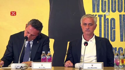 Mourinho: "Aziz Yıldırım'dan izin almadım"