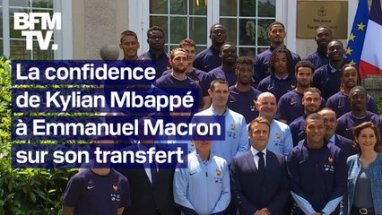 "Ce soir": la confidence de Mbappé à Macron sur son transfert au Real Madrid