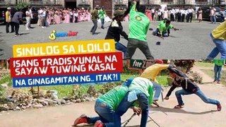 Sinulog sa Iloilo, isang tradisyunal na sayaw tuwing kasal na ginagamitan ng... itak?! | I Juander