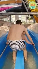 He cradled her the whole way like a Koala!