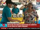 Más de 1.100 sucrenses del municipio Ribero son  beneficiados con Feria del Campo Soberano