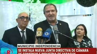 Instalada nueva Junta Directiva de la Cámara de Comercio e Industria del estado Yaracuy